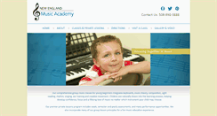 Desktop Screenshot of nemusicacademy.com